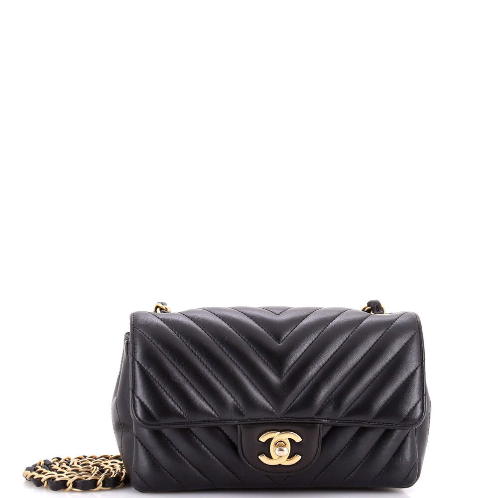 Chanel Classic Single Flap Bag Chevron #240043C48B